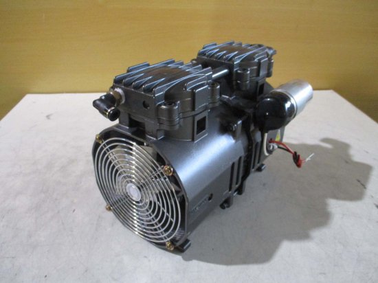 中古 ULVAC ROCKING PISTON TYPE OILLESS VACUUM PUMP DOP-80S ロッキングピストン式無給油真空ポンプ  - growdesystem