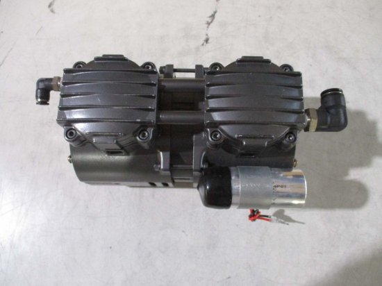 中古 ULVAC ROCKING PISTON TYPE OILLESS VACUUM PUMP DOP-80S ロッキングピストン式無給油真空ポンプ  - growdesystem