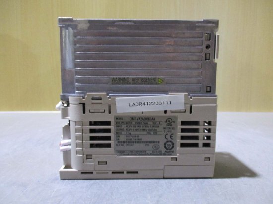 中古 YASKAWA INVERTER CIMR-VA2A0006BAA インバータ 1.1kW/0.75kW