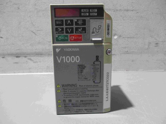 中古YASKAWA CIMR-VA2A0001BAA インバータ - growdesystem