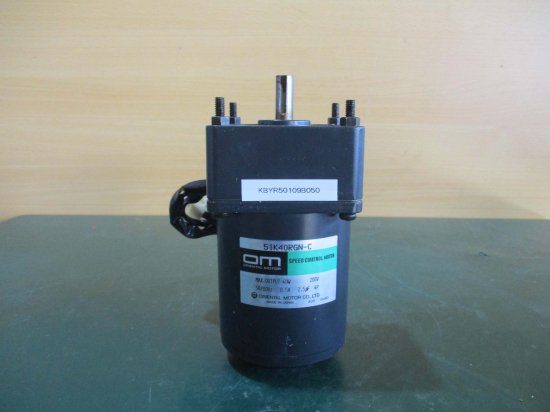 中古ORIENTAL MOTOR 5IK40RGN-Cステッピングモーター/5GN3K - growdesystem