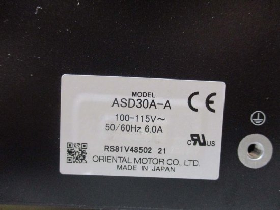 中古 ORIENTAL MOTOR ASD30A-A ユニット用回路 - growdesystem