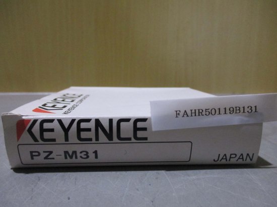 新古 KEYENCE PZ-M31 アンプ内蔵型光電センサ - growdesystem