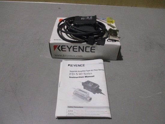 新古 KEYENCE FD-V40A 流量センサ アンプ - growdesystem