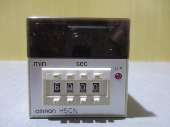 OMRON(オムロン) クォーツタイマ H5AN-4DM AC100-240 - 材料、部品