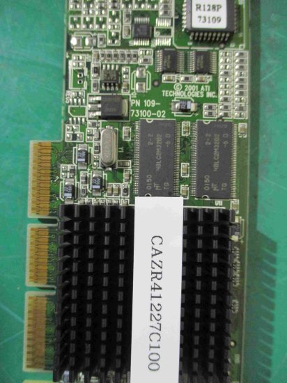 中古 ATI RAGE 128 PRO ULTRA AGP 109-73100-02 ビデオカード - growdesystem