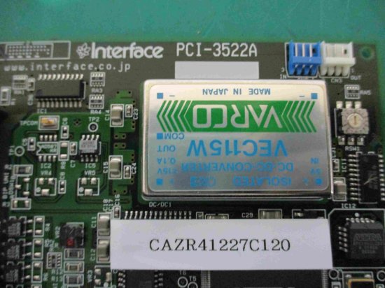 中古 INTERFACE PCI-3522A インターフェースモジュール - growdesystem