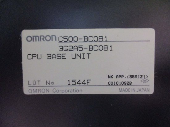 中古 OMRON C500-BC081 C1000HF ID212 ID219*2 OD213 OD224 LK203 - growdesystem