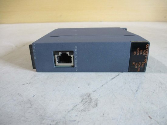 中古 MITSUBISHI ETHERNET I/F UNIT QJ71E71-100 イーサネット I/F