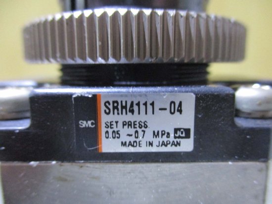 中古 SMC regulator SRH4111-04 レギュレーター[2個セット] - growdesystem