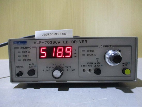 中古 DATA SYSTEM LD DRIVER ALP-7033CA 半導体レーザ駆動装置 通電OK - growdesystem