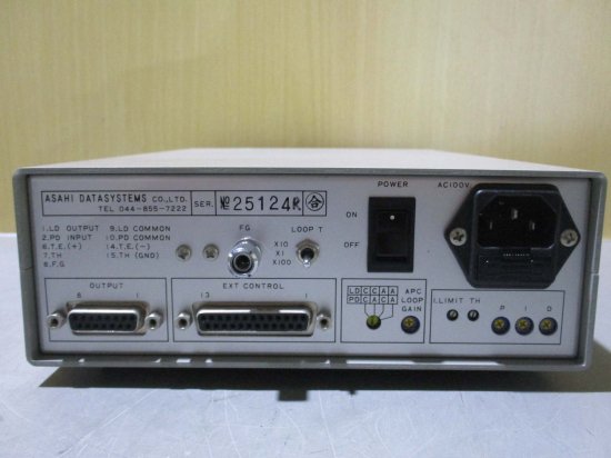 中古 DATA SYSTEM LD DRIVER ALP-7033CA 半導体レーザ駆動装置 通電OK - growdesystem