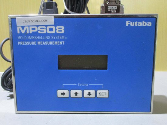 中古 FUTABA PRESSURE MEASUREMENT UNIT MPS08 圧力計測アンプ/ UJP04 - growdesystem