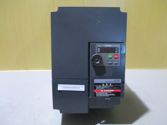 中古TOSHIBA VFS15-2075PM 7.5kw 三相200V インバータ VFS15シリーズ(多機能・小形) - growdesystem