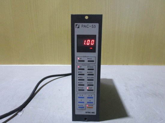 中古STEC INC PAC-S5 POWER AC100-230V MAX20VA FREQ 44-66HZ マスフロー用アクセサリ 通電OK -  growdesystem