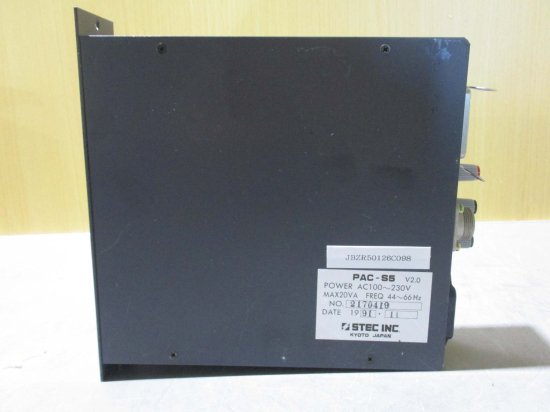 中古STEC INC PAC-S5 POWER AC100-230V MAX20VA FREQ 44-66HZ マスフロー用アクセサリ 通電OK -  growdesystem