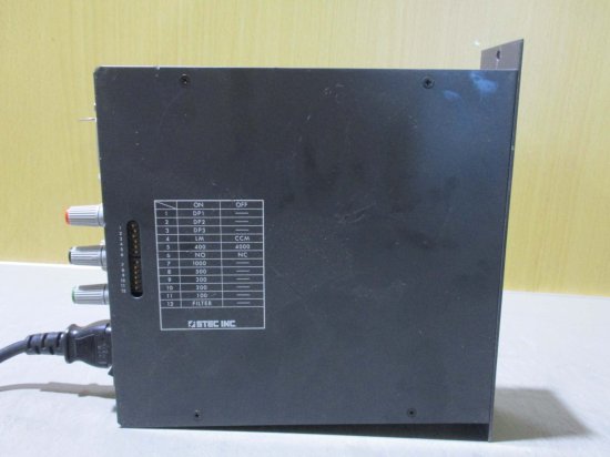 中古STEC INC PAC-S5 POWER AC100-230V MAX20VA FREQ 44-66HZ マスフロー用アクセサリ 通電OK -  growdesystem