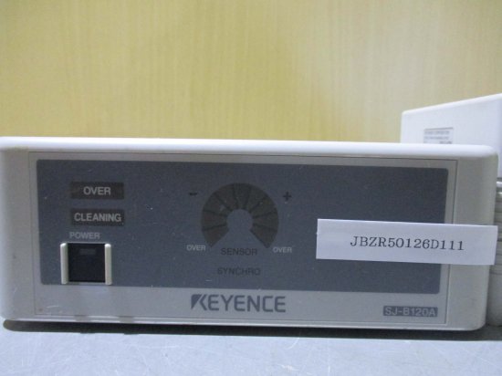 中古KEYENCE イオナイザー SJ-B120A バータイプ本体 SJ-B101 - growdesystem