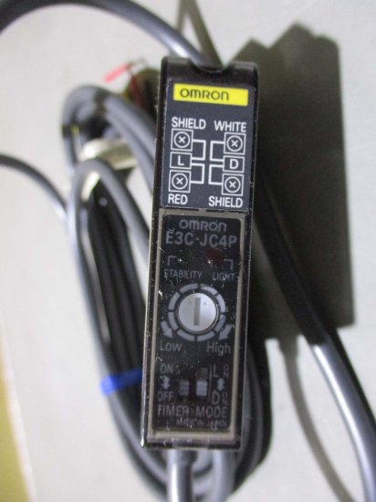 中古 OMRON 小型ヘッドアンプ分離光電センサアンプユニット E3C-JC4P - growdesystem