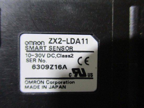 中古 OMRON ZX2-LDA11 スマートセンサ レーザ変位センサ アンプユニット - growdesystem