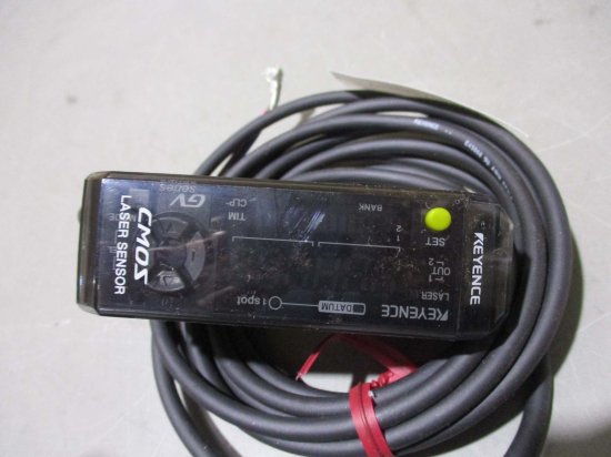 中古 KEYENCE GV-21 CMOSレーザセンサ アンプ 親機 - growdesystem