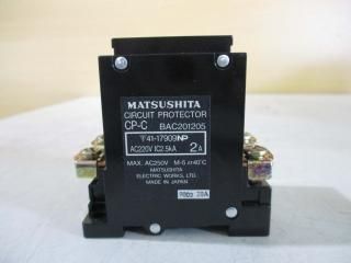  MATSUSHITA  Electric BAC201205 CP-C ϩ  AC C-202P 2A