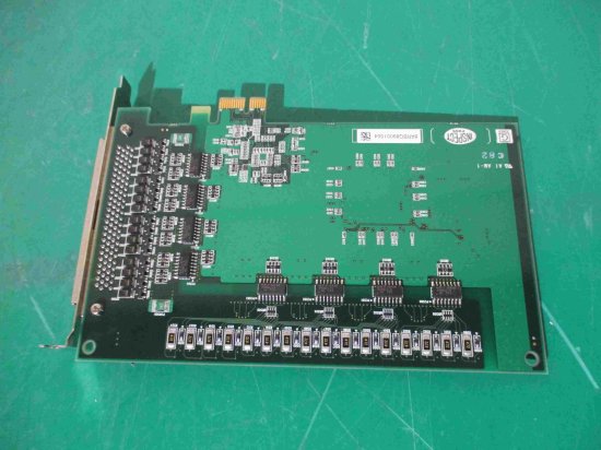 中古 CONTEC DIO-3232L-PE PCI Express対応 絶縁型デジタル入出力ボード - growdesystem