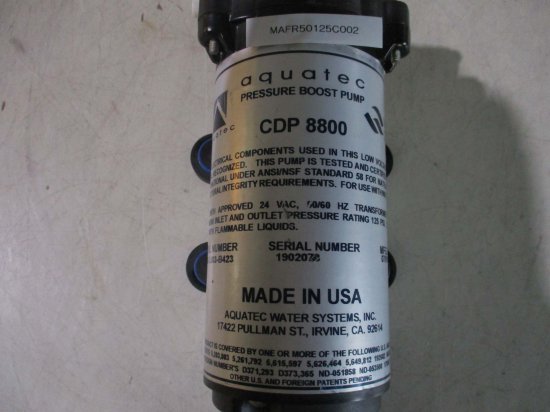 マーフィード ハイフロー加圧ポンプキット CDP8800