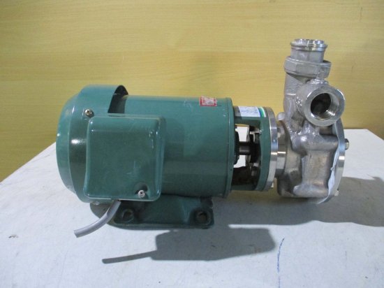 中古KIRA MM-254-08 / YASKAWA FELQ-8TU 0.75KW 4 POLES 200-220V 3PH INDUCTION  MOTOR - growdesystem