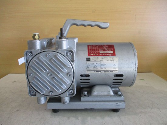 中古 ULVAC diaphragm vacuum pump DA-60S ダイアフラム型ドライ真空ポンプ - growdesystem