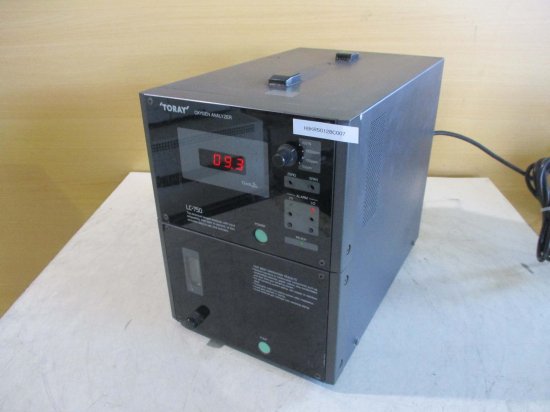 中古 TORAY LC-750/PC-120 酸素濃度計 通電OK - growdesystem