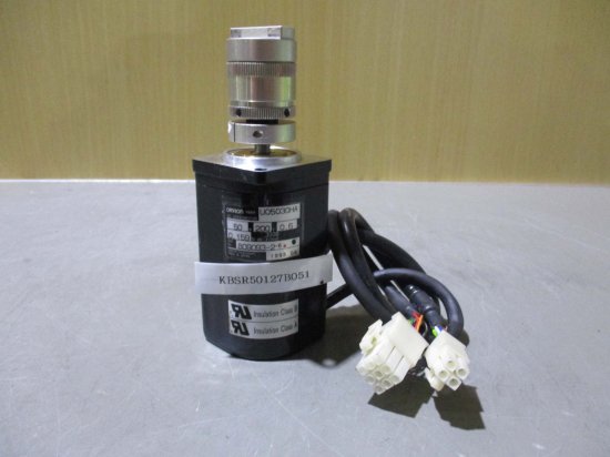 中古 OMRON AC SERVO MOTOR R88M-U05030HA ACサーボモーター - growdesystem