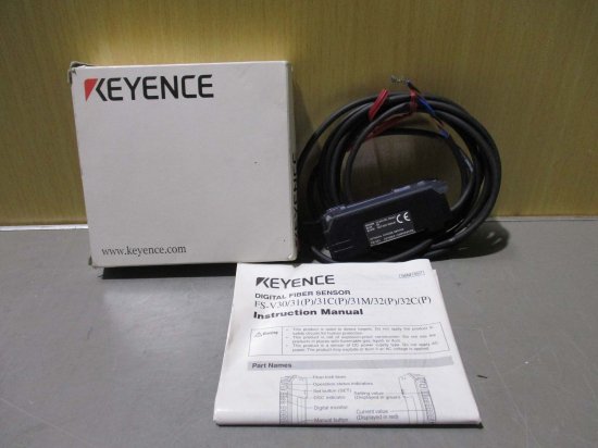 新古 KEYENCE FS-V31 ファイバーセンサーアンプ - growdesystem