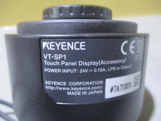 新古 KEYENCE 盤面取付 アンプ内蔵 スピーカ VT-SP1 - growdesystem