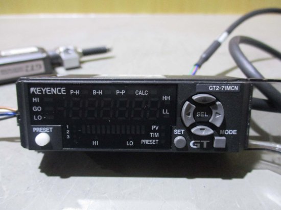 中古 KEYENCE GT2-71MCN/GT2-H12K 高精度接触式デジタルセンサ-セット - growdesystem