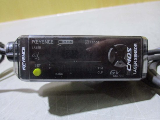 中古 KEYENCE GV-21/GV-H450 レーザセンサ セット - growdesystem