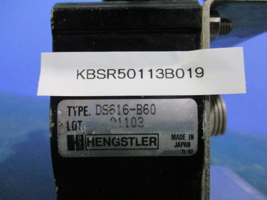 中古 HENGSTLER SHAFT ENCODER DS616-B60 シャフトエンコーダ - growdesystem