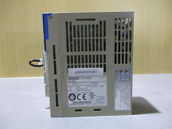 中古 OMRON ACサーボドライバ スマートステップ R7D-AP04H AC DRIVER