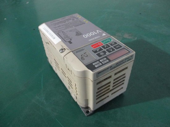 中古 YASKAWA V1000 Inverter CIMR-VA2A0002BSA インバーター 0.4KW/0.2KW AC3PH  200-240V 50/60Hz - growdesystem