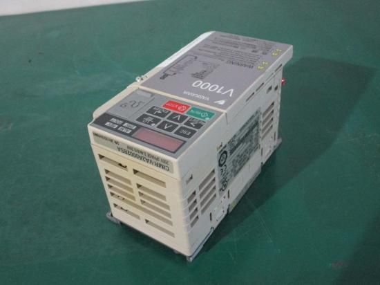 中古 YASKAWA V1000 Inverter CIMR-VA2A0002BSA インバーター 0.4KW/0.2KW AC3PH  200-240V 50/60Hz - growdesystem