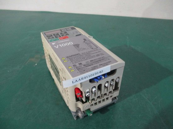 中古 YASKAWA V1000 Inverter CIMR-VA2A0002BSA インバーター 0.4KW/0.2KW AC3PH  200-240V 50/60Hz - growdesystem