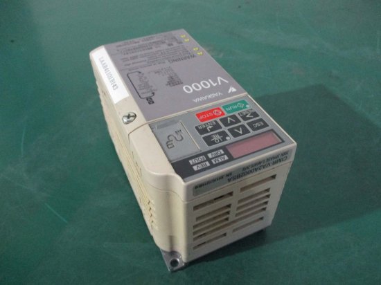 中古 YASKAWA V1000 Inverter CIMR-VA2A0002BSA インバーター 0.4KW/0.2KW AC3PH  200-240V 50/60Hz - growdesystem