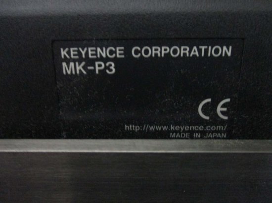 中古 KEYENCE MK-P3 インクジェットプリンタ用 コンソール - growdesystem