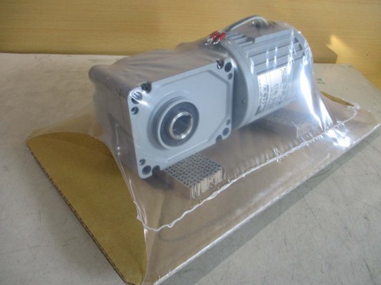 新古 NISSEI GTR THREE PHASE INDUCTION MOTOR F3S20N10-MM01TNNNN 三相誘導電動機 ギアモータ  200V 0.1kW - growdesystem