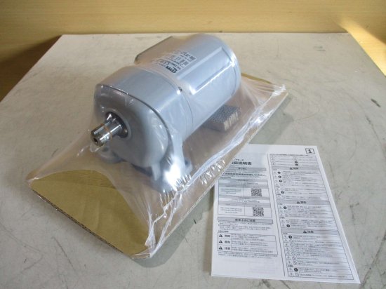 新古 NISSEI GTR THREE PHASE INDUCTION MOTOR G3L18N5-MM02TNNNN 三相誘導電動機 ギアモータ  200V 0.2kW - growdesystem