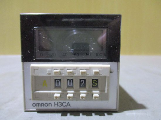 中古 OMRON solid state timer H3CA-8 ソリッドステートタイマ - growdesystem