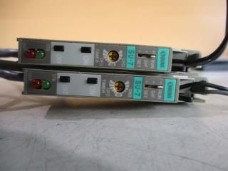  SUNX PHOTOELECTRIC SENSOR SH-72/SU-7ӡॻ  2å