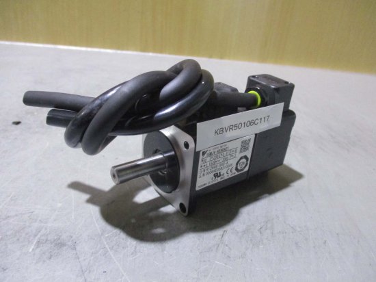 中古 YASKAWA AC SERVO MOTOR SGMJV-A5ADA21 AC サーボモーター 50W - growdesystem