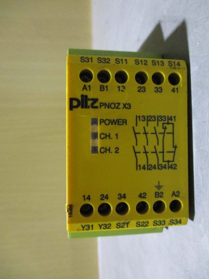 中古 pilz PNOZ X3 安全リレー 24VAC 24VDC 5.0VA - growdesystem