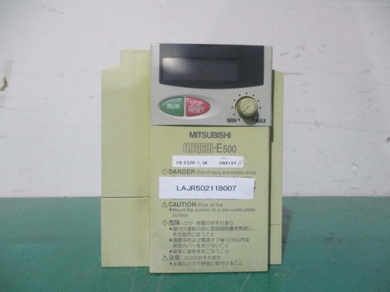 中古 MITSUBISHI INVERTER FR-E520-1.5K インバーター 1.5KW